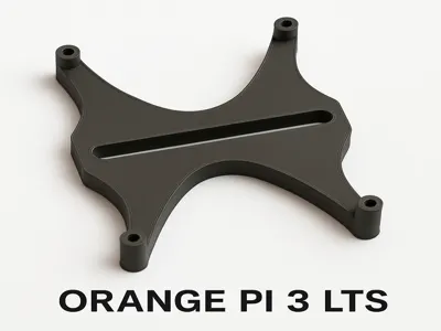 Orange Pi 3 LTS DIN Mount
