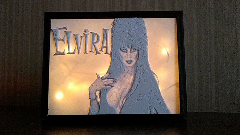 Elvira Lithophane