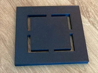Schablone 7x7cm ausenn 4x4 inen 
