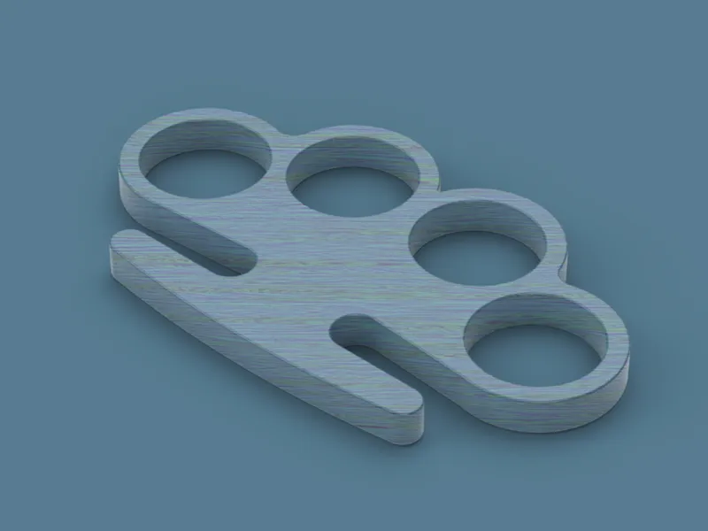 Knuckleduster CAD Model