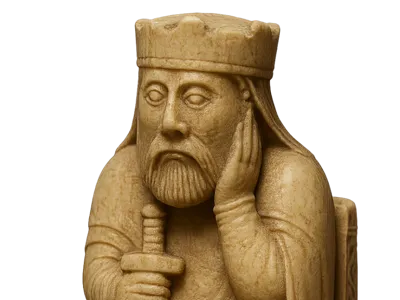 Lewis chess king