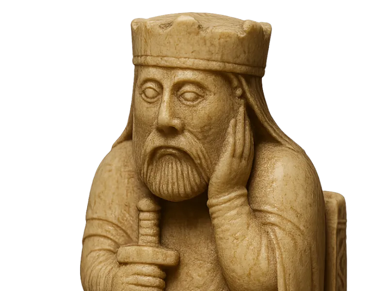 rey de ajedrez de Lewis