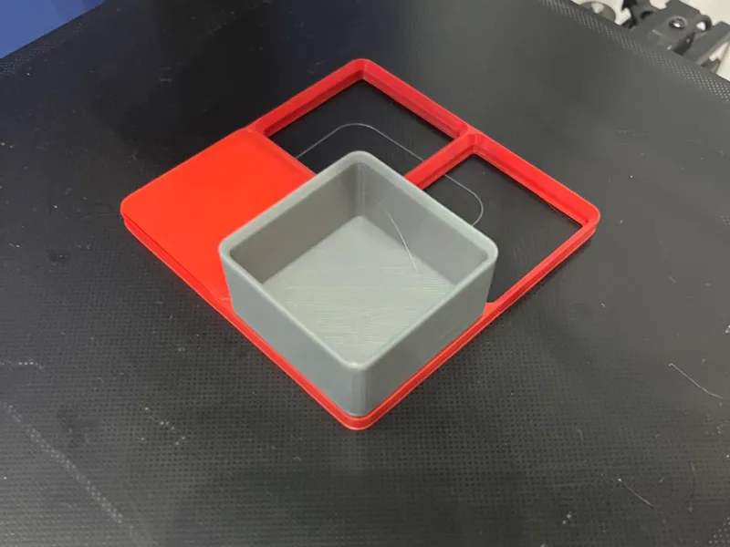 Gridfinity module with box