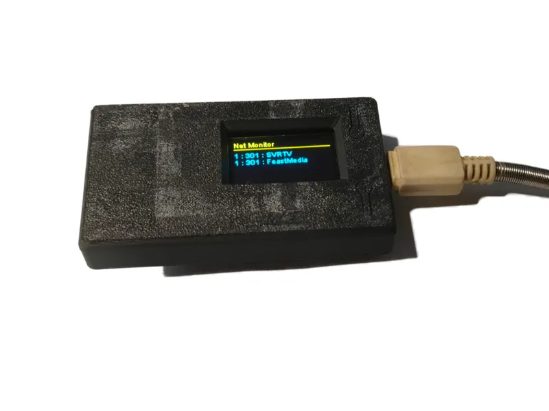 NodeMCU with 0.96 OLED case