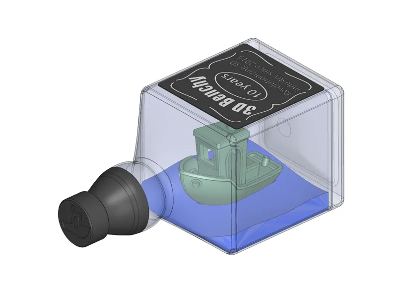Benchy in a Bottle