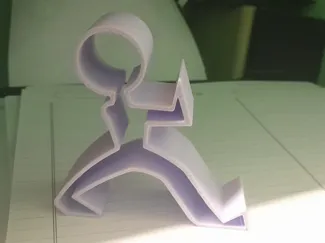 phone stand man