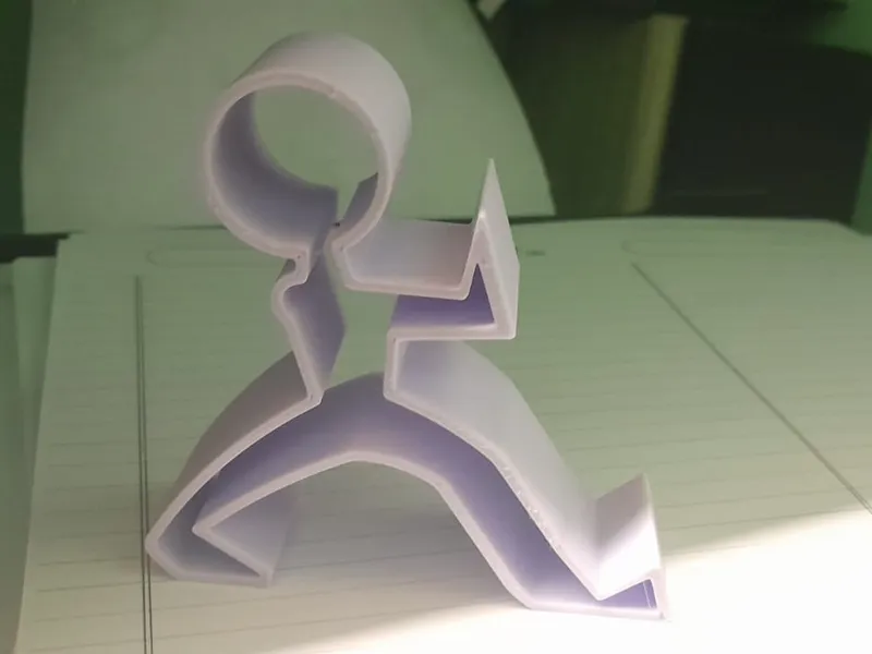 phone stand man