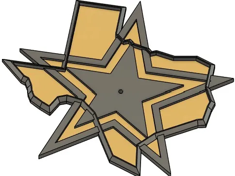 Texas Cowboys clock face