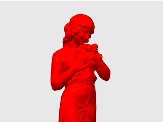 Female statue