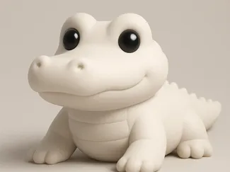 Cute crocodile 