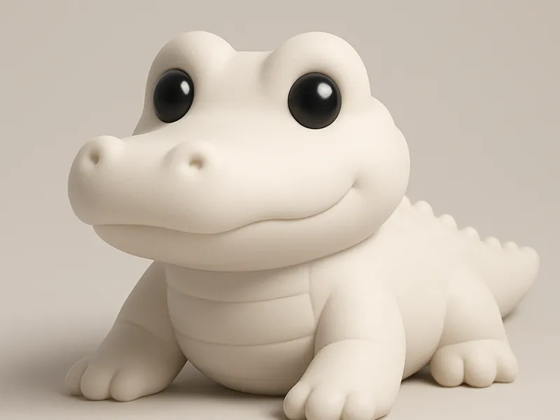 Cute crocodile