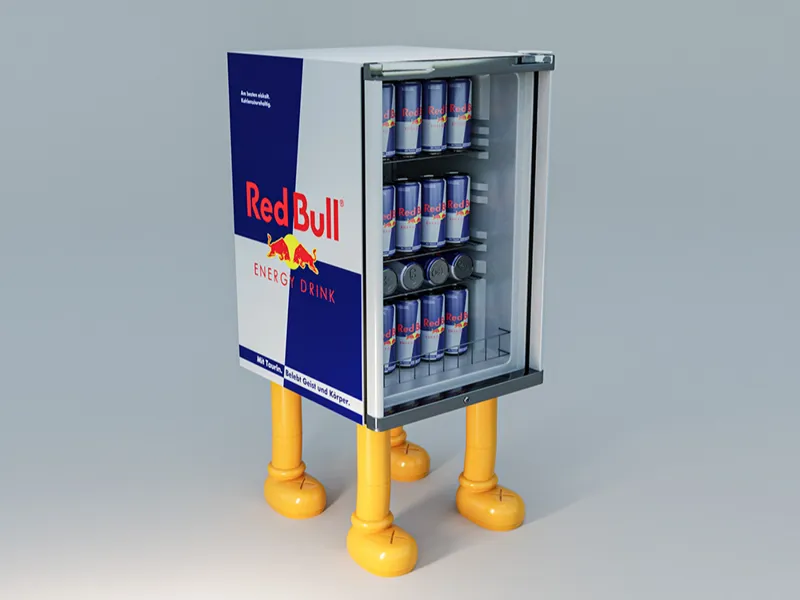 mini fridge stand