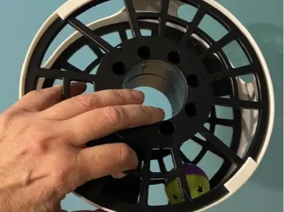 Recycling Filament Spool Cat Enjoyment