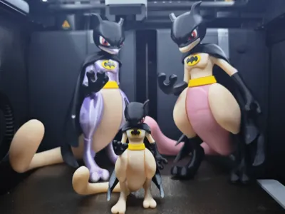 Pokemon Mewtwo Batman Mewtwo Disassembled Batman Mewtwo