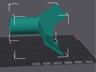 Downpipe and end caps for Rain gutter