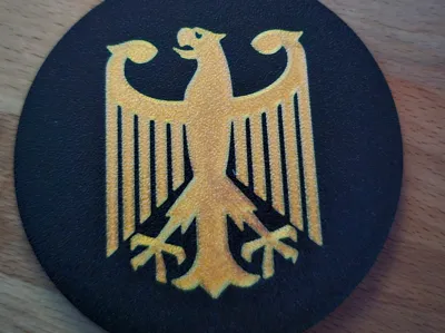 Coasters with Federal Eagle