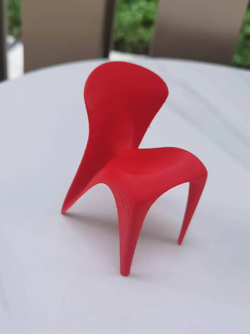 Alien Chair - Free 3D Print Model - MakerWorld