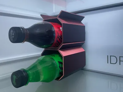 Stackable Minimalist Refrigerator Drink Organizer