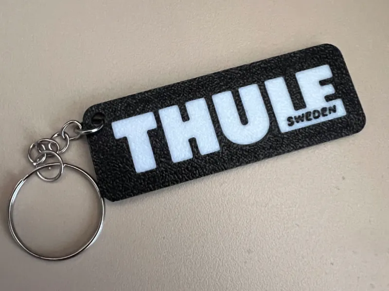 thule keychain label 