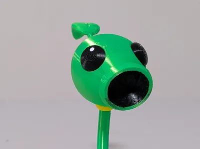 Peashooter from Plants vs Zombies - Easy print