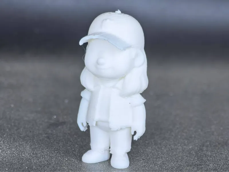 戴帽子的小女孩