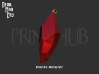 Collier amulette de Dante - Devil May Cry (anime 2025) — photo 1