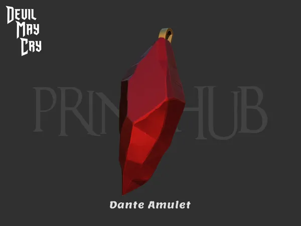 Collier amulette de Dante - Devil May Cry (anime 2025)