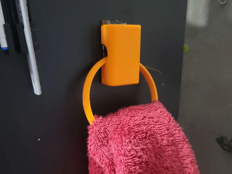 Basic Towel Ring With Holder