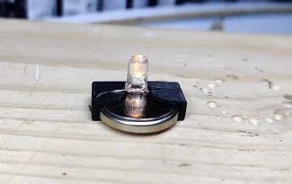 CR2032 LED Clip