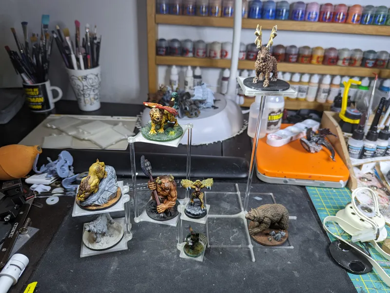 D&D Flying Stands