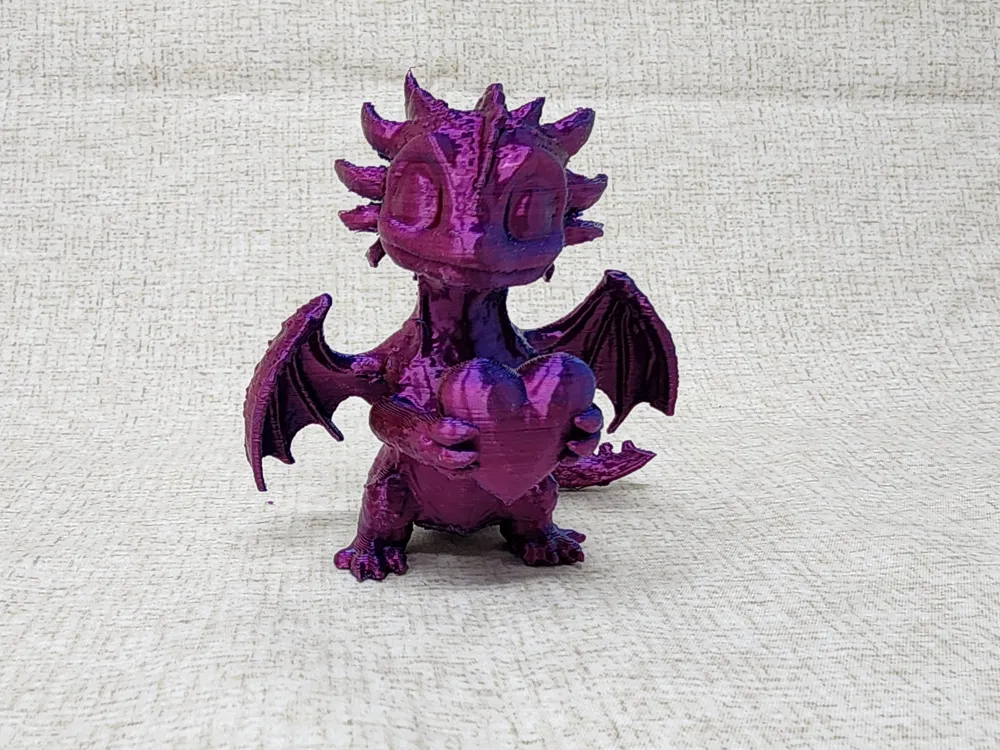 little dragon heart - Free 3D Print Model - MakerWorld