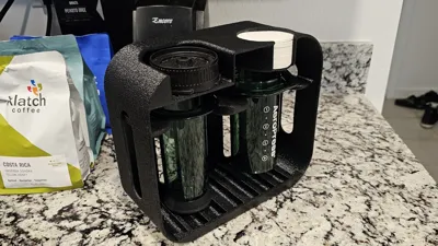 Simple Station for AeroPress