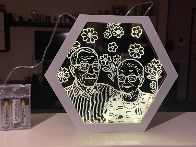 Frame / Case HÖNEFOSS Ikea Mirror