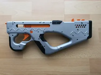 P90连发皮筋枪