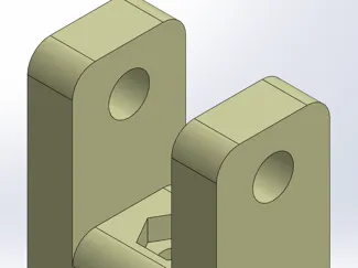 Small Pneumatic Piston Connector V1