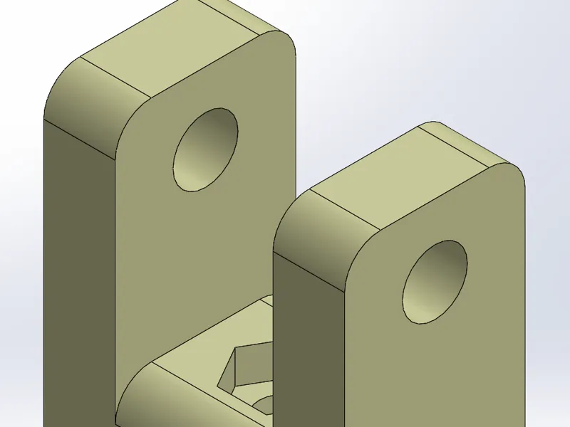 Small Pneumatic Piston Connector V1