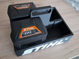Panier batteries quadruple AK - Stihl