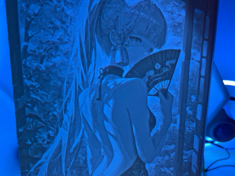 原神性感女神浮雕
