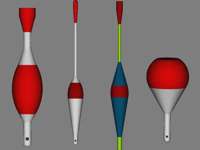 Fishing Floats 5 Set