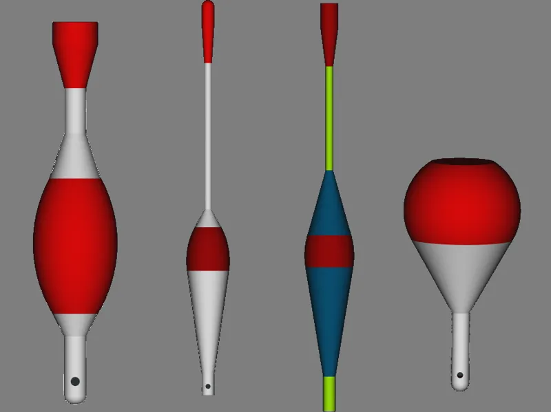 Fishing Floats 5 Set