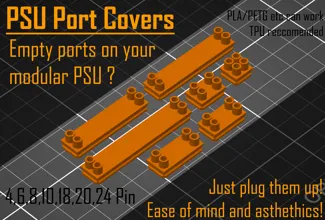 PC Modular ATX PSU Port Plugs / Dust Caps