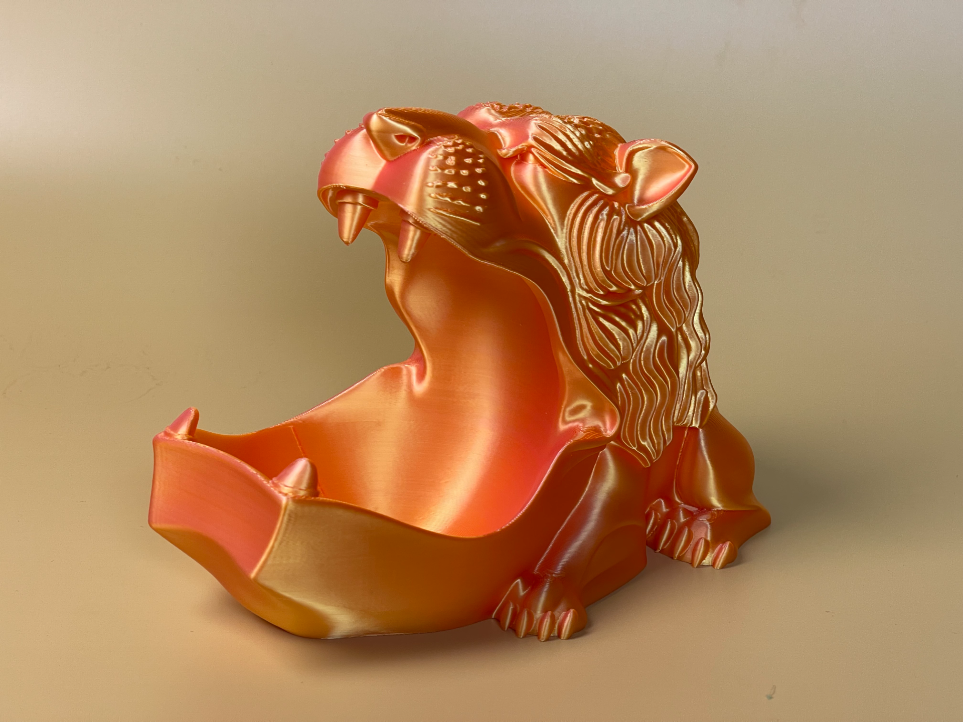 Giriş Anahtarı Depolama-Big Mouth Lion