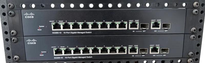 13" Rack Mount to Cisco-SG300-10