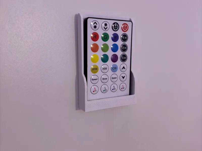 LED remote holder