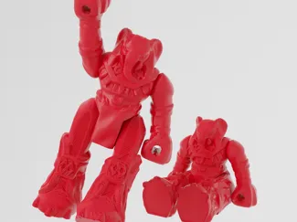 African Elephant (Print-in-place) - 3D Toy Zone