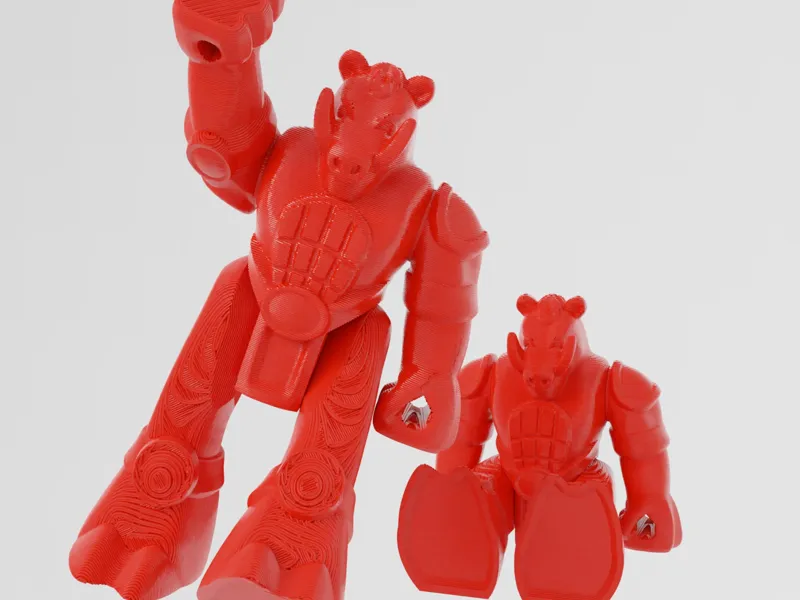 Warthog (Print-in-place) - 3D Toy Zone