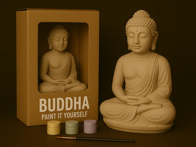 Buddha – Paint-It-Yourself Figurine