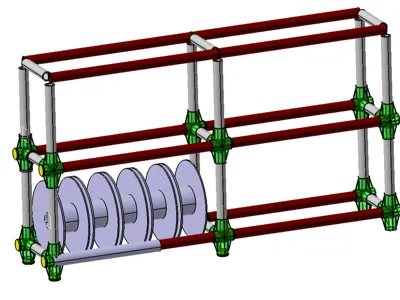 SPOOL STORAGE HOLDER