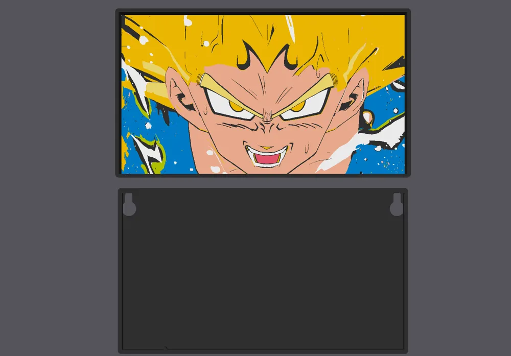 Majin Gohan RGB Light Box Dragon Ball Rage Mode by RyanMakerWorld ...