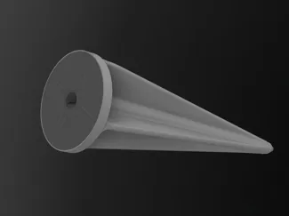 Ground Spike (6") with 16D nail slot